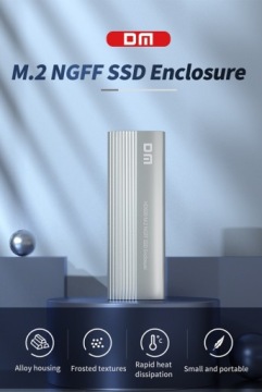 Твердотельный накопитель M.2 NGFF USB-C 3.2, 6 Гбит/с, отсек для диска