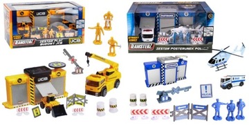 JCB Posterunek policji plac budowy 2 zestawy