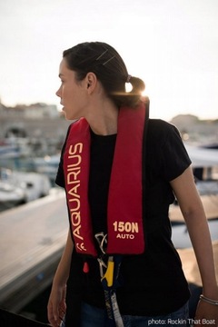 ПНЕВМАТИЧЕСКИЙ СПАСАТЕЛЬНЫЙ ЖИЛЕТ С ПРИВЯЗКОЙ 150N!!