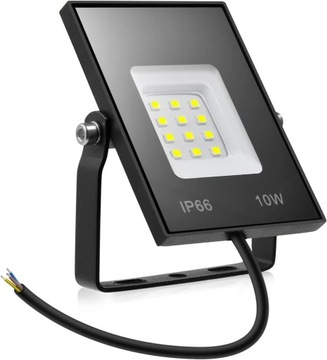REFLEKTOR LED MAŁY 10W 800 LUMENÓW 3000K IP66