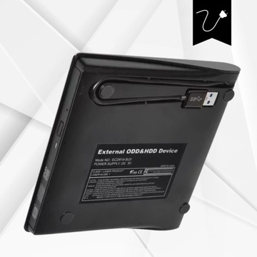 ВНЕШНИЙ ПРИВОД CD-R/DVD-ROM/RW ЗАПИСЫВАТЕЛЬ USB 3.0 ПОРТАТИВНЫЙ ПРОИГРЫВАТЕЛЬ