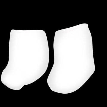 3 белых носочка для кукол ростом 18 дюймов.