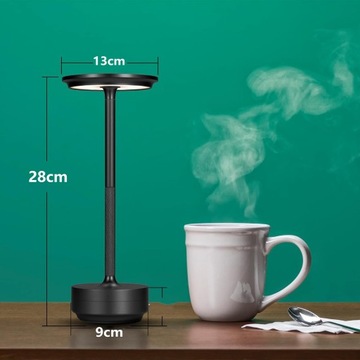 СВЕТОДИОДНАЯ НАСТОЛЬНАЯ НОЧНАЯ ЛАМПА С СЕНСОРНЫМ USB АККУМУЛЯТОРОМ, ПОРТАТИВНАЯ С РЕГУЛИРУЕМОЙ РЕГУЛЯЦИЕЙ