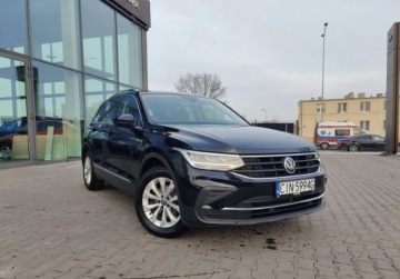 Volkswagen Tiguan II SUV Facelifting 1.5 TSI 150KM 2021 Volkswagen Tiguan 2021 1.5TSI 150KM 40.665km Salon Polska 1wl Bezwypadkowy, zdjęcie 4