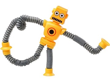 ZABAWKA rozciągliwa tuba antystresowa sensoryka świecący ROBOT