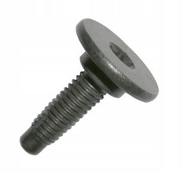 1szt FIAT DUCATO 01- -ŚRUBA M6 TORX ZDERZAKA