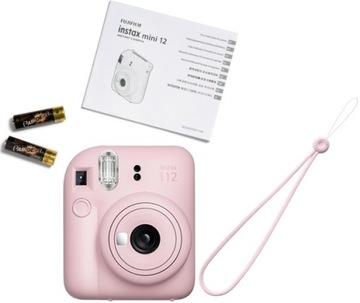 Fujifilm Instax Mini 12 розовый фотоаппарат + футляр для альбома