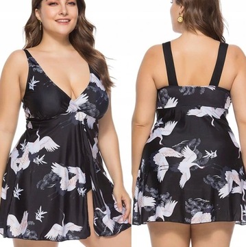 STRÓJ KĄPIELOWY MONOKINI BIKINI TUNIKA SUKIENKA