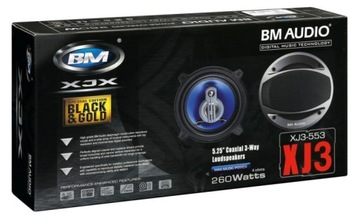 КОЛОНКИ BOSCHMANN XJ3-553 130 мм, 260 Вт, 3-полосные