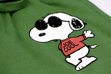 Spodnie damskie dresowe młodzieżowe dresy Snoopy Peanuts Fistaszki r. M