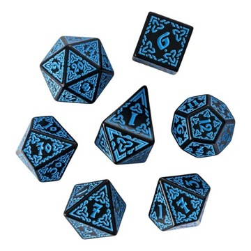 MANANNAN MAC LIR - BÓG MORZA ZESTAW 7 KOŚCI KOSTEK RPG