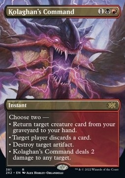 Kolaghan's Command - borderless FOIL @@@@