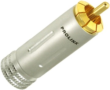 WTYK RCA CINCH PROLINK PREMIUM TRC-016 POZŁACANY