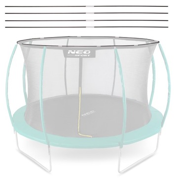 RING GÓRNY SIATKI TRAMPOLINY NEOSPORT 312cm 10ft