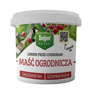 Maść Ogrodnicza na Choroby Kory Drewna Zabliźnia Rany Target 350 g