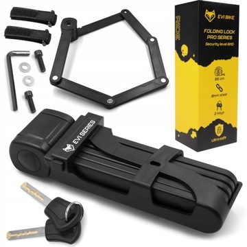 Zapięcie składane EVI roweru łańcuch na rower 850V