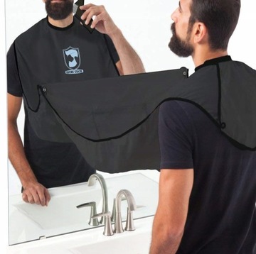 Набор кисточек для шампуня, трафарет, накидка для бороды