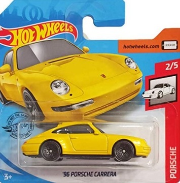 Hot Wheels `96 PORSCHE CARRERA MATTEL