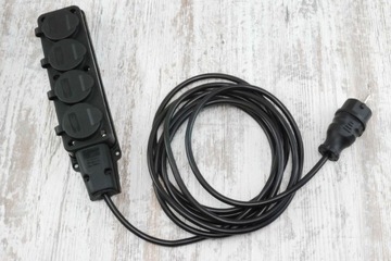 2P+Z IP44 Резиновая заглушка NOVA, черная