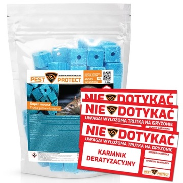 SILNA TRUTKA NA SZCZURY MYSZY BRODIFAKUM 1.5KG