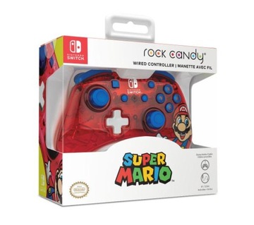 Проводной контроллер для консоли NINTENDO SWITCH SUPER MARIO Rock Candy