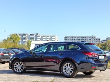 Mazda 6 III Kombi Facelifting 2.2 SKYACTIV-D I-ELOOP 150KM 2016 MAZDA 6 kombi 2.2 D 150 KM Automat, Hak, Nawigacja, 2x Klucz, Rej 2017, zdjęcie 25