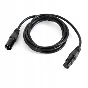 10SZT Kabel 3Pin XLR DMX 2m