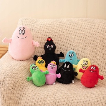 9SZT. Cartoon Barbapapa pluszowe zabawki miękkie