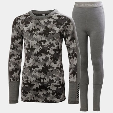 BIELIZNA DZIECIĘCA LIFA MERINO SET 48179 CONCRETE - 152