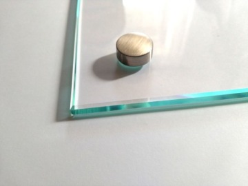 Стекло Optiwhite 50x60 + крепления SATIN