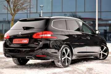 Peugeot 308 II SW 2.0 BlueHDi 150KM 2016 Peugeot 308 SW GT Line 2,0 HDi Bi Xenon Ledy, zdjęcie 3