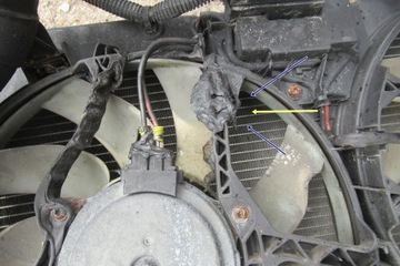 КОМПЛЕКТ ПЕРЕДНЕГО РАДИАТОРА VECTRA C 1.9 CDTI FL