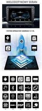 РАДИО 2 DIN VW GOLF V VI 6 VW PASSAT B6 B7 PASSAT TIGUAN TOURAN