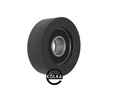 ROLKA DOCISKOWA fi.30mm Poliuretanowa Z ŁOŻYSKIEM
