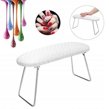 PODKŁADKA POD DŁOŃ RĘCE PODUSZKA PODPÓRKA MANICURE DO SALONU PODSTAWKA