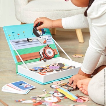 Магнитный пазл MAGNETIBOOK SPORT Janod