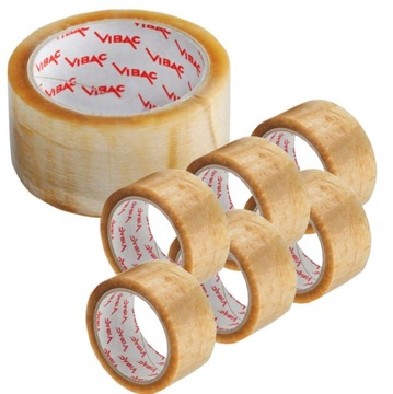 Лента упаковочная резиновая VIBAC SOLVENT 36 шт. БЕСЦВЕТНАЯ Calc.