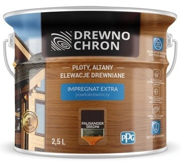 DREWNOCHRON IMPREGNAT EXTRA PALISANDER ŚR. 2,5l