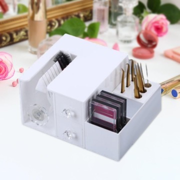 Przenośna maszyna do kwitnienia rzęs, dzięki której wentylatory do rzęs są trwałe i można je przechowywać