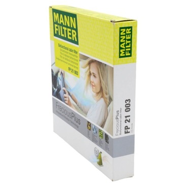 FILTR KABINA ANTIBAKTERÁLNÍ MANN FP21003