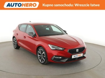 Seat Leon III Hatchback Facelifting 1.5 EcoTSI 150KM 2020 Seat Leon FR automat virtual mHEV navi kamera ACC, zdjęcie 9