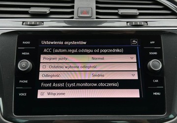 Volkswagen Tiguan II SUV 2.0 TDI 115KM 2018 Volkswagen Tiguan Comfortline Pakiet Comfort, ACC, Kamera cofana, KEYLESS, zdjęcie 27