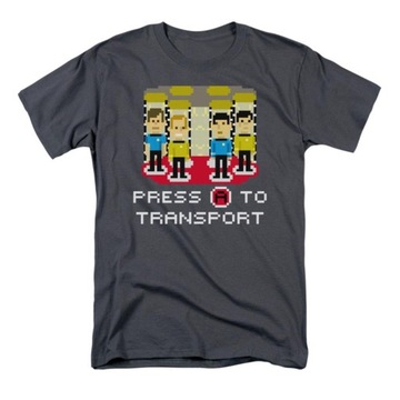 Koszulka Star Trek Press A To Transport T-shirt