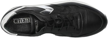 Sneakersy Chebello 2710-002-045 Czarne Skóra Natur