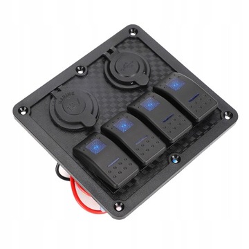 4-ЦИФРОВАЯ ПАНЕЛЬ СВЕТОДИОДНЫХ ПЕРЕКЛЮЧАТЕЛЕЙ RV 2XUSB
