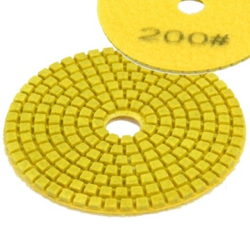 НАБОР АЛМАЗНЫХ ДИСКОВ ДЛЯ ШЛИФОВКИ КАМЕННОЙ ПЛИТКИ + ДИСК