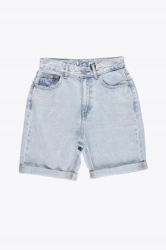 Pull & Bear NG3 ebi SPODNIE MOM JEANS szorty krótkie spodenki XS