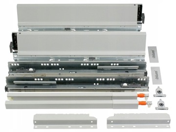 BLUM TANDEMBOX 400 MM WYSOKI + RELINGI BOK ANTARO