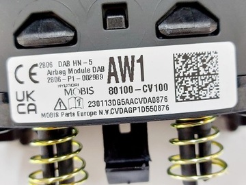 KIA EV6 23R. ULOŽENÍ ŘIDIČE AIRBAG ORIGINÁLNÍ 80100-CV100