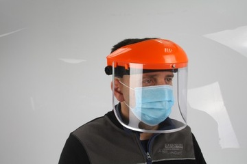 Защитный шлем FACE COVER - 10 шт.